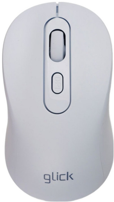 지클릭커 마들렌 미니 블루투스 듀얼 모드 무선 마우스, 스카이블루, OP25
