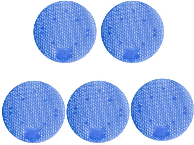 uh homedeco 男用小便斗除臭劑 藍色迷迭香, 38g, 5個