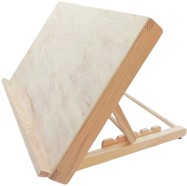 아트조이 고급 원목 탁상용 테이블 이젤 접이식 독서대