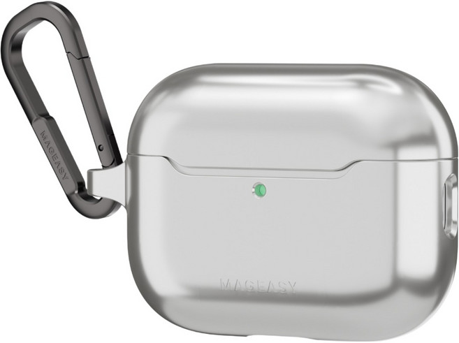 MAGEASY Skin 耳機保護殼, 1個, 星際銀, AirPods Pro 3