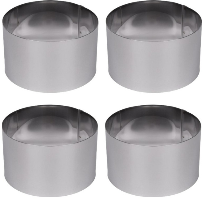 셰프부스터 높은 소형무스링, 4개