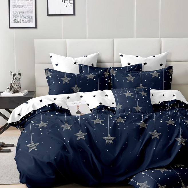 E-ROU 伊柔寢飾 MIT銀離子防蟎抗菌天鵝絨床包組 加大床包 + 枕套