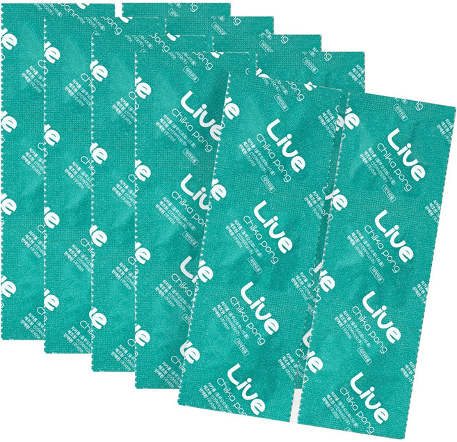 라이브오랄스 치카퐁 입냄새 제거 일회용 휴대 고체가글 구강세정제 30p, 25.58g, 1개