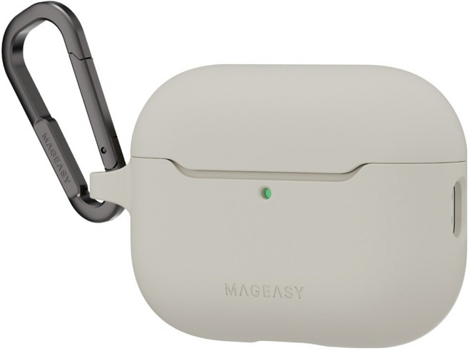 MAGEASY Skin 耳機保護殼, 1個, 星光白, AirPods Pro 3