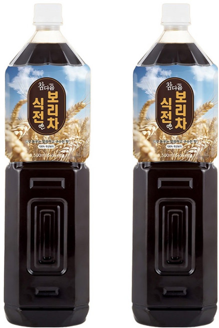참다음 식전엔 보리차, 2개, 1.5L