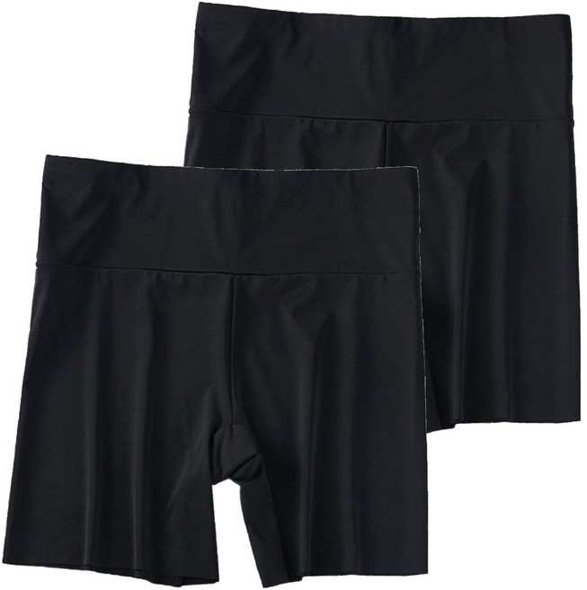 Elsso 女性修身三分安全褲兼無痕內褲 2件組