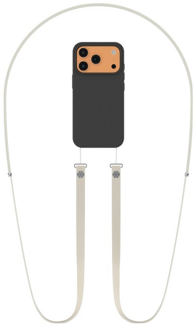 요이치 크로스바디 공용 스트랩, 탠, 1개