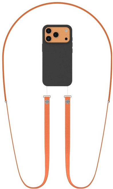 요이치 크로스바디 공용 스트랩, 오렌지, 1개