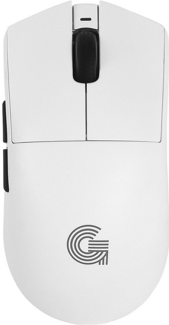 지클릭커 슈퍼히어로 르캄프 라이트 초경량 매크로 블루투스 게이밍 무선 마우스, OP99, 화이트