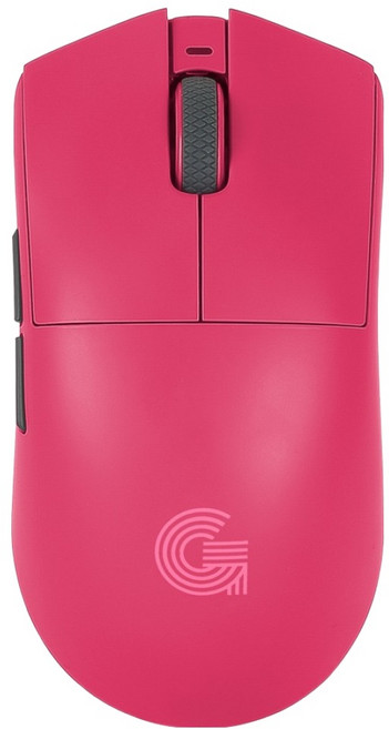 지클릭커 슈퍼히어로 르캄프 라이트 초경량 매크로 블루투스 게이밍 무선 마우스, OP99, 핫핑크