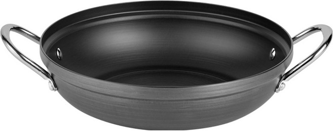 심플팬 인덕션 IH 경질 높은 전골냄비, 블랙, 1개, 24cm