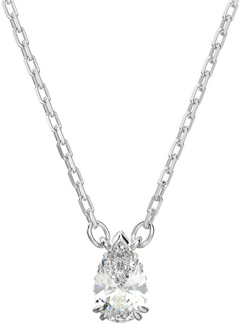 스와로브스키 여성용 스틸라 로듐 목걸이 5636708 + 메시지카드 세트 + 쇼핑백