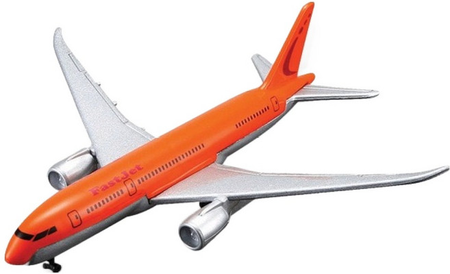 Maisto 航空器壓鑄飛機模型, 波音 787-8 橘色, 1個