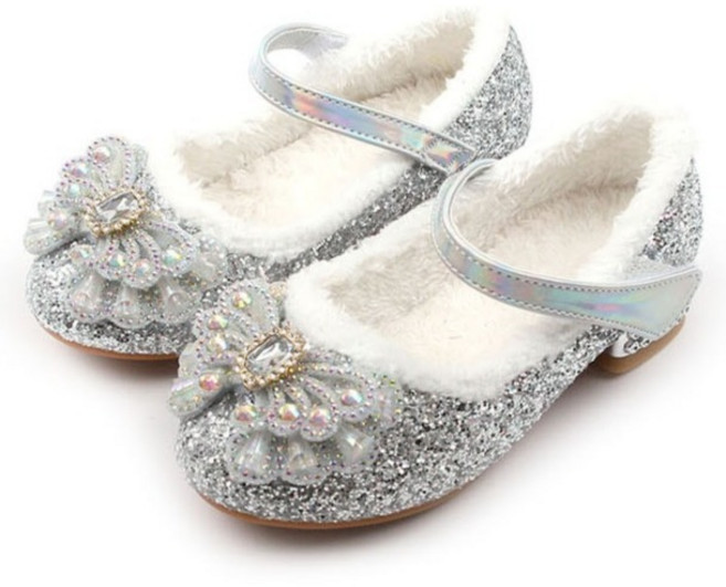 루루슈 아동용 바게트쥬얼 털구두 DW122