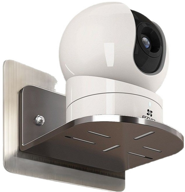 리빙포켓 CCTV 홈캠 거치대 그레이, 1개, kts0573