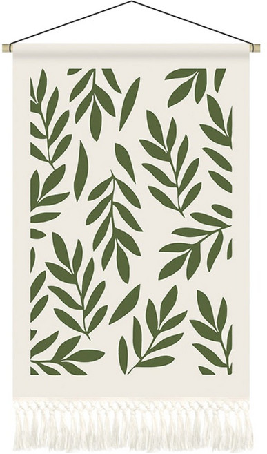 Soulrich 高品質亞麻木質掛軸海報 22