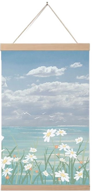 Soulrich 溫暖氛圍木質掛軸海報 第8款