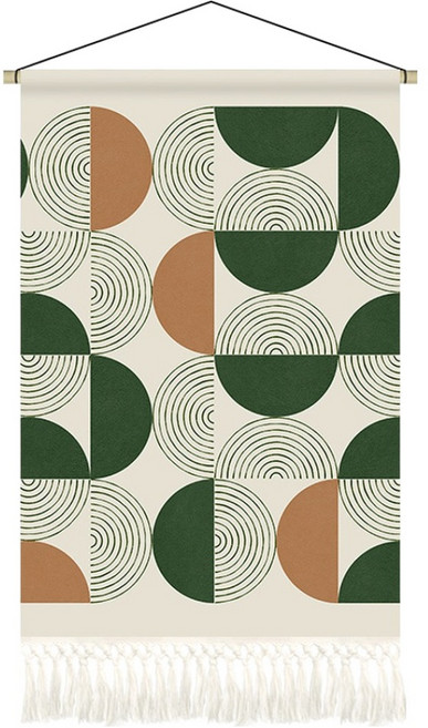 Soul Rich 高品質亞麻木質掛軸海報 07