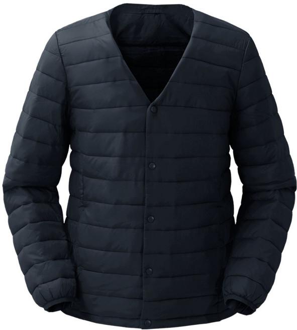 M.N.C 男女通用 PD012 V領變形輕量羽絨外套 MDPD156WS