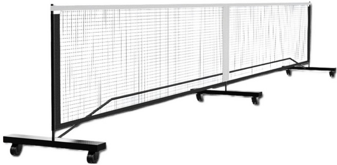 보시카 피클볼 경기용 접이식 휴대용 네트 세트, 1세트