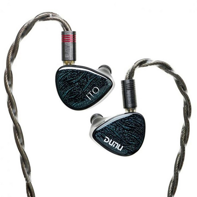 두누 KOTO 2DD+2BA 하이브리드 드라이버 IEM 유선 이어폰, ITO