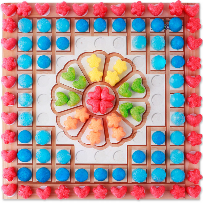 PLAYCORN 拼貼畫製作 4人份, 傳統紋樣, 1套