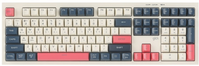 지클릭커 오피스프로 사일런스 M RGB 무소음 무선 블루투스 키보드 108키, Havana Cappuccino RC1, WK50, 제조사축