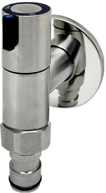 무광 슬림 세탁기 전용 수도꼭지 냉수 IM-01, 1개