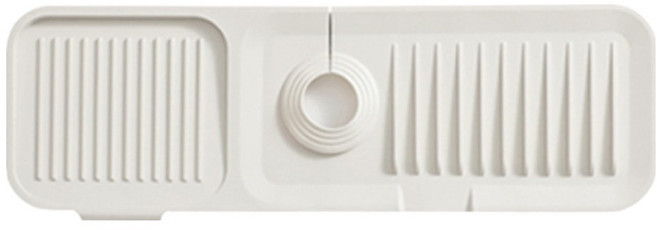 리빙공감 논슬립 끼우는 세면대 매트 아이보리, 1개