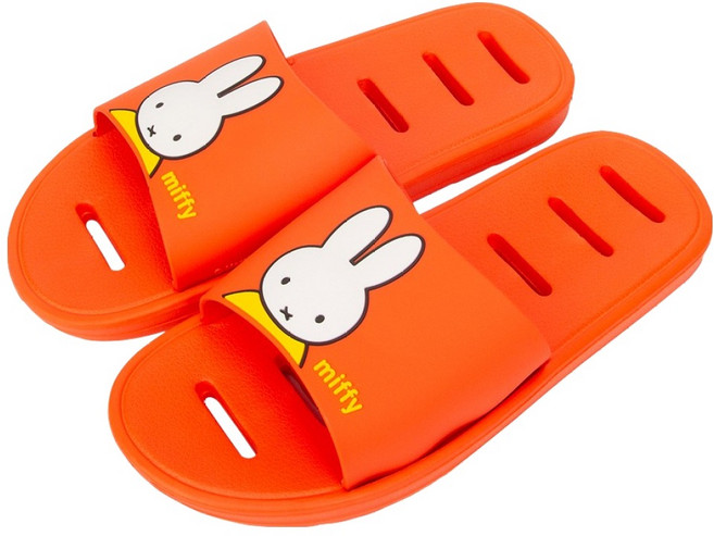 미피 버블 욕실화, FREE, 오렌지, 1개