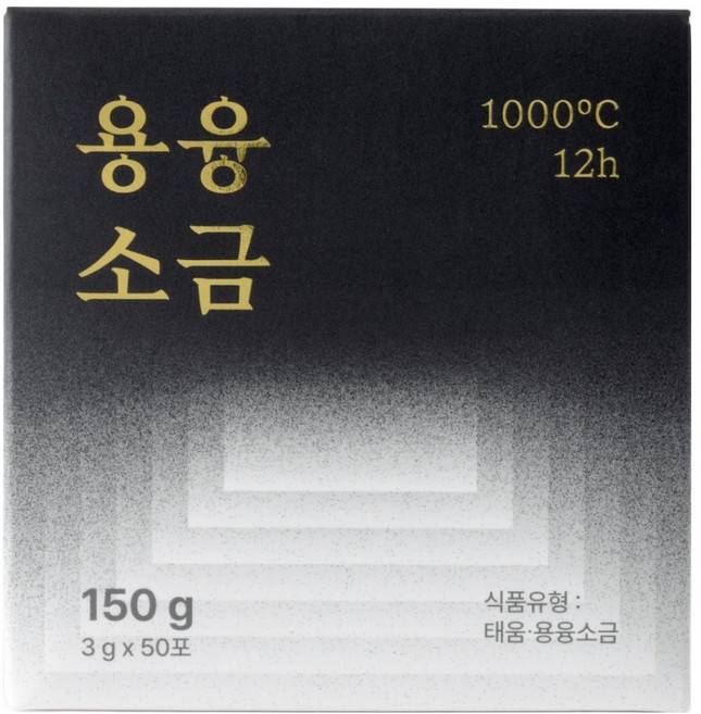 백운염 프리미엄 용융소금 스틱 50p, 150g, 1개
