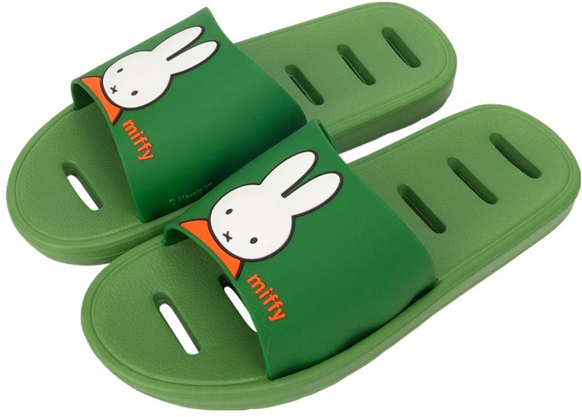 미피 버블 욕실화, FREE, 그린, 1개