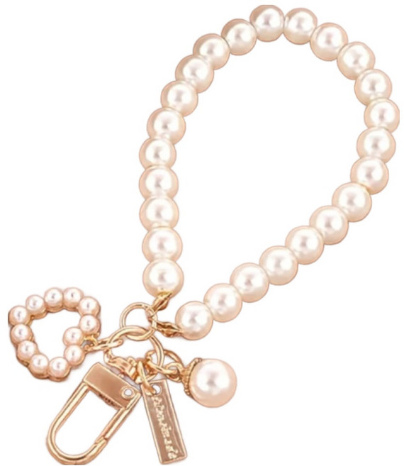 다온셀렉트 진주 휴대폰 키링 스트랩, b타입, 1개