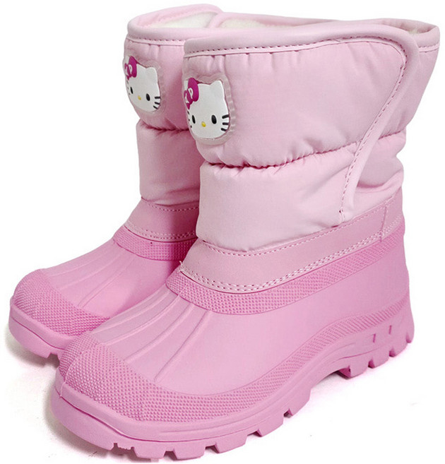 슈라모드 슈라모르 아동용 헬로키티 롤리팝 방한 부츠
