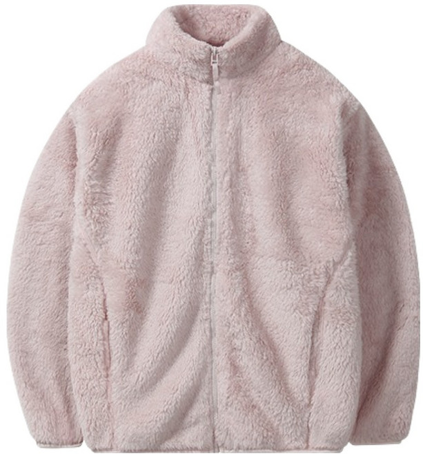 레이먼 남녀공용 모던 소프트 플리스 집업 자켓