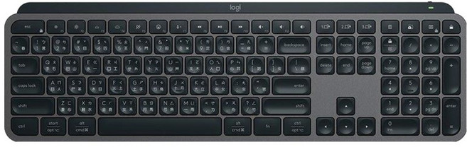 logitech 羅技 MX Keys S無線智能鍵盤, 剪刀腳結構, 石墨灰, YRF45