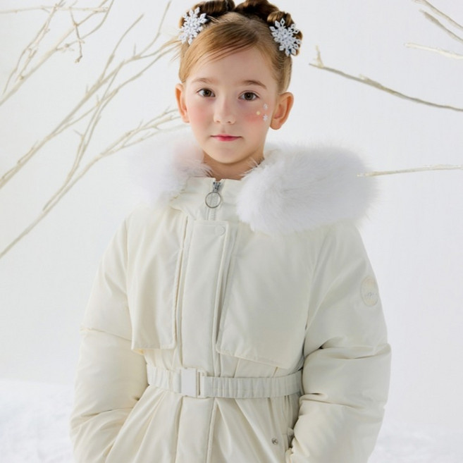 네파키즈 트렌치 구스 다운자켓