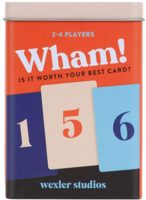 Galison Wham!紙牌桌上遊戲, 1個, 紙牌桌上遊戲