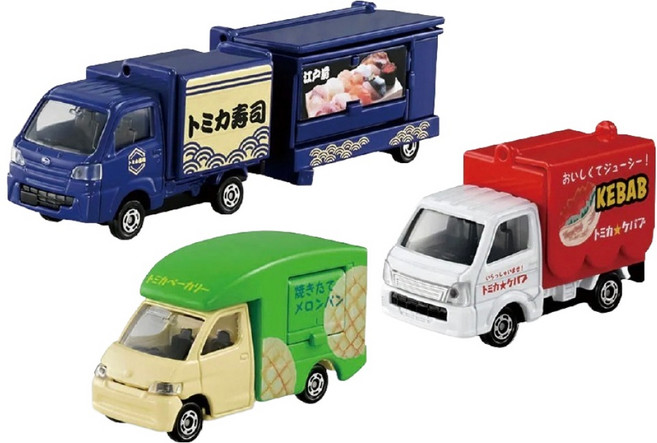 TOMICA 禮物餐車組, 混合顏色, 1套