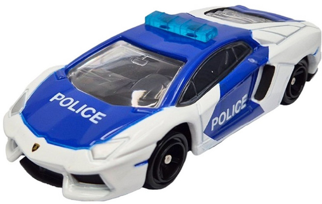 토미카 아시아 92 람보르기니 아벤타도르 LP 700-4 경찰차, 1개, 혼합색상