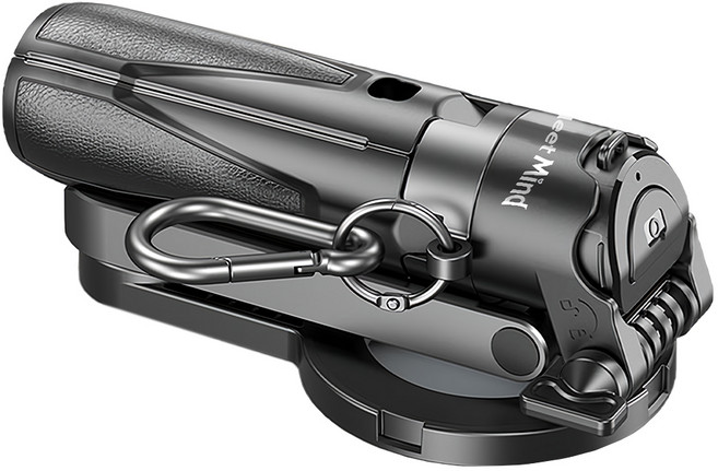 Meet Mind 磁吸夾式手柄式自拍棒, 1個, 黑色, Phantim2 Mini