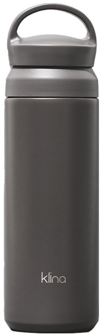 클리나 핸디온 보온 보냉 스텐 텀블러, 차콜, 1개, 500ml