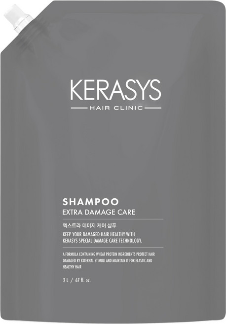 KERASYS 極致修護損傷洗髮精, 1包, 2L