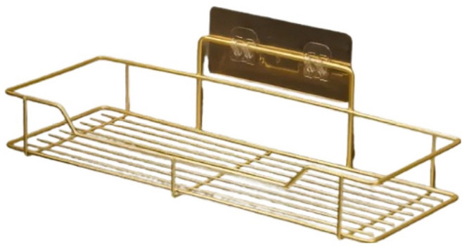 디유라 욕실 선반, 골드, 1개