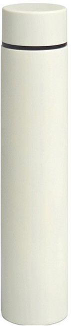 에버튼하우스 스테인레스 동코팅 슬림 포켓 텀블러 EHTB-T30F SUS304, 아이보리, 1개, 220ml