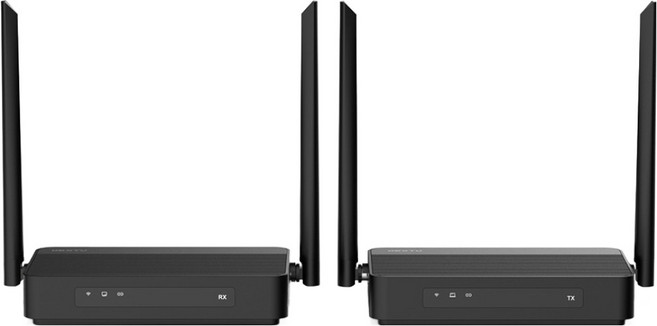 넥스트유 미오프 UHD HDMI2 4K60 초저지연 장거리 무선 미러링 KVM 송수신기, 1개, 4505HDW