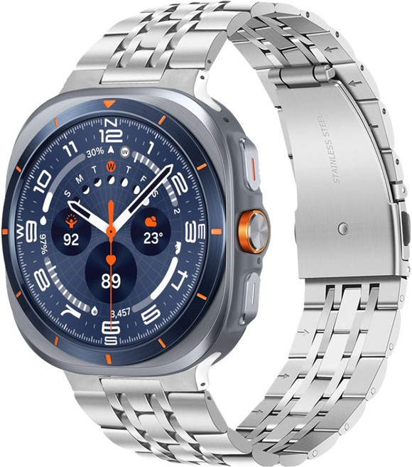 스페이스쉴드 쥬빌레 메탈 스트랩, 실버, 1개