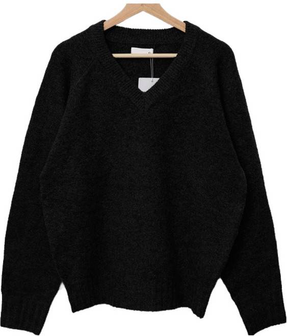 봉봉스토리 다비노 브이넥 니트 티셔츠 임부복