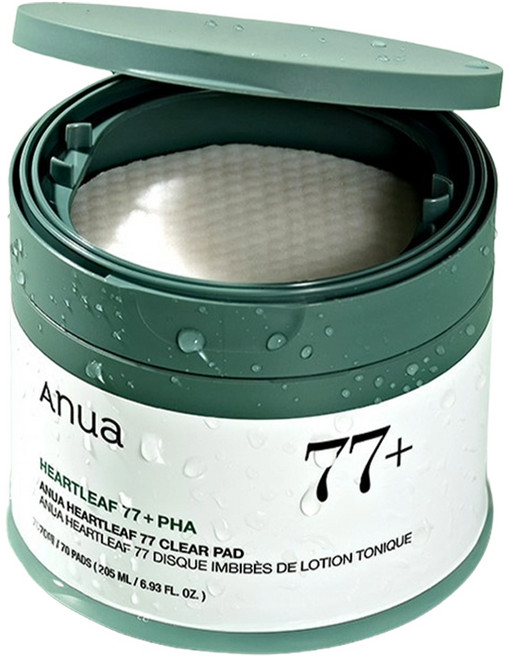 아누아 어성초 77 클리어 패드 70p + 10p 세트, 1세트