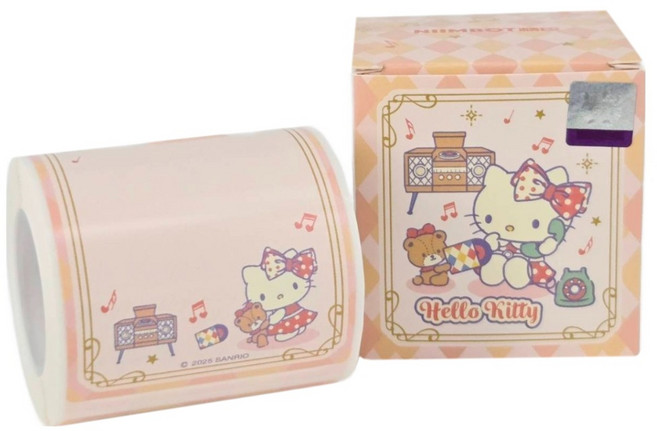 Hello Kitty 凱蒂貓 防水貼紙 小小音樂會 B21, 1個, 105個裝